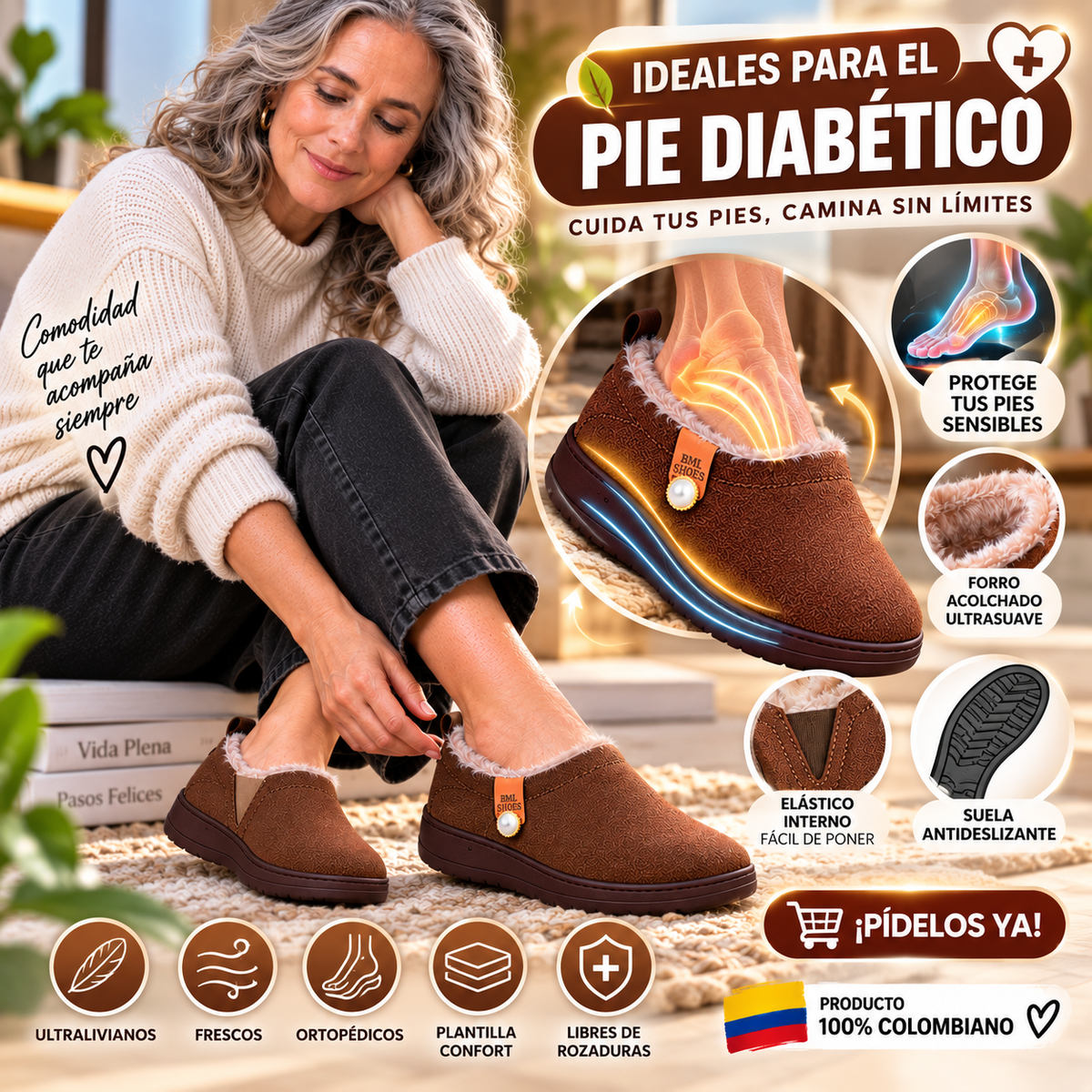 🍒  ZAPATO DAMA ARTEMISA CONFORT!👩‍🦰 zapato control dolor plantar🦶termico🧘‍♀️
