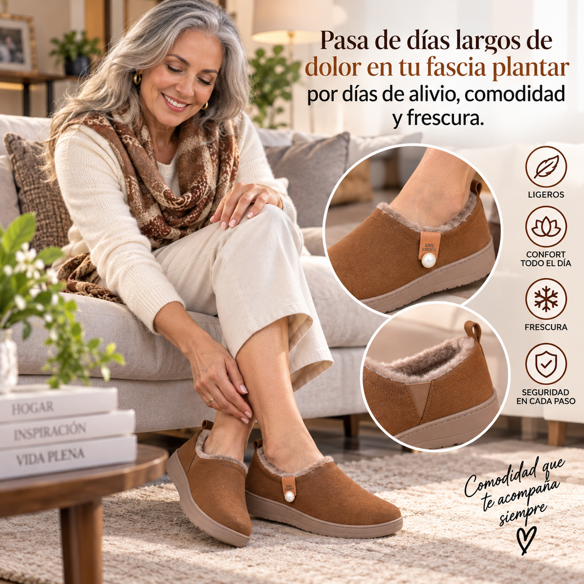 🍒  ZAPATO DAMA ARTEMISA CONFORT!👩‍🦰 zapato control dolor plantar🦶termico🧘‍♀️