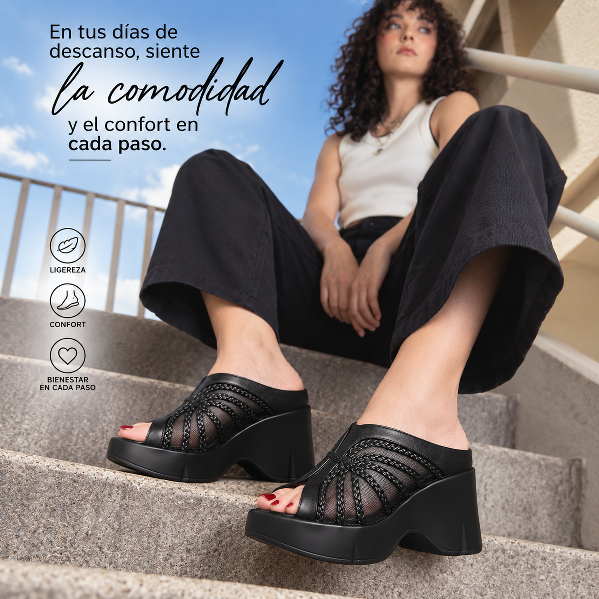 🔥PLATAFORMA ZARA🌸plataforma liviana suave no cansan!🧘‍♀️