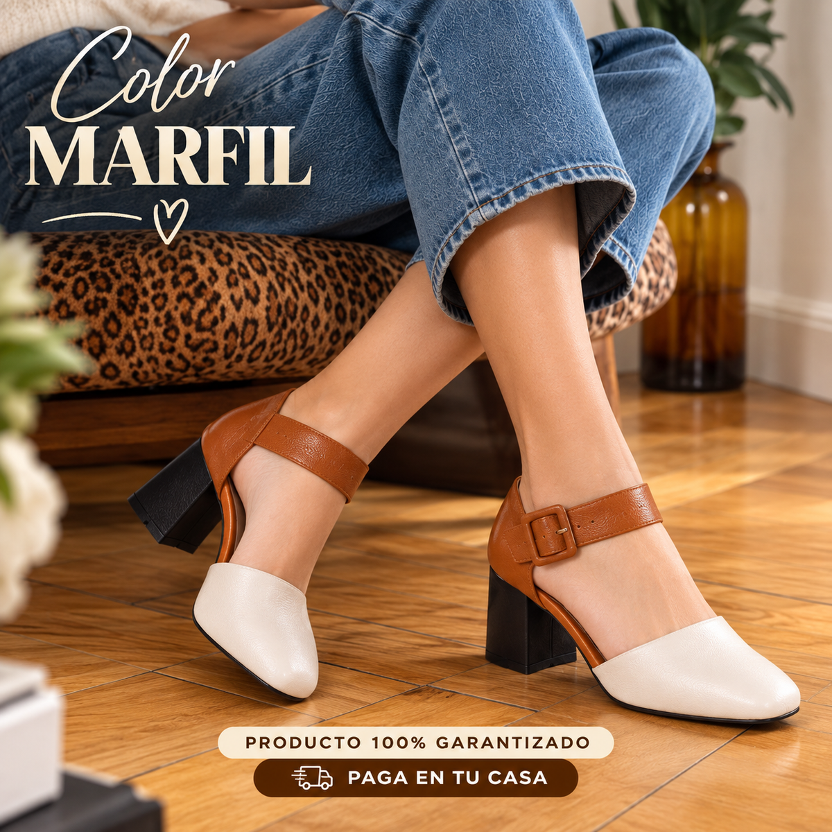 👡TACON CARMEN🍒 zapatilla 5cm altura📐diseño exclusivo💅